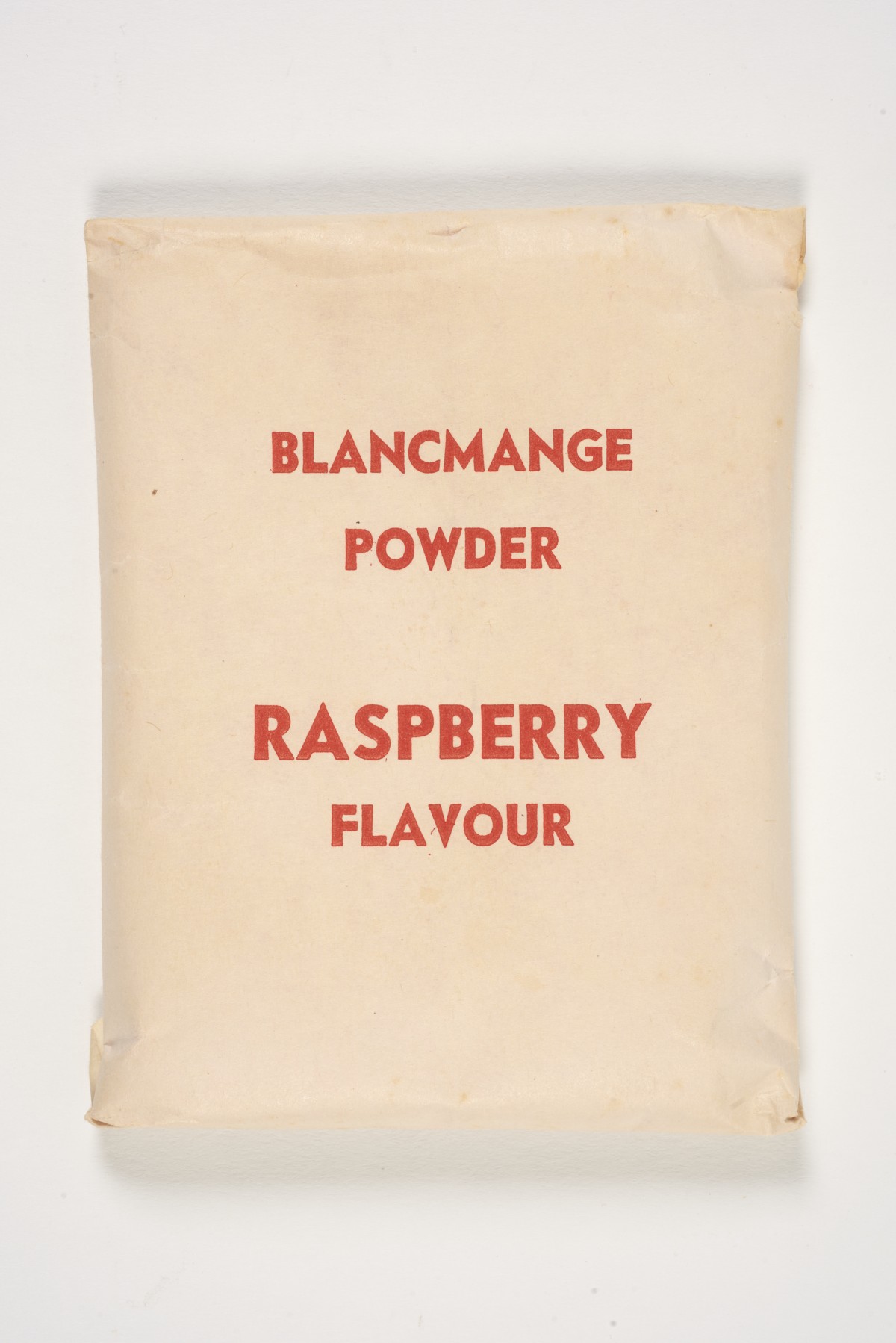 Sainsbury's Blancmange Powder Raspberry Strawberry Vanilla box SA/PKC