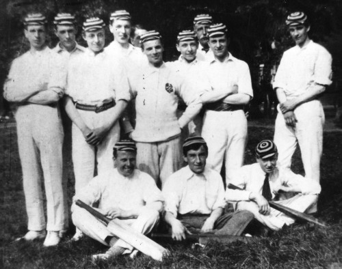 SA/EMP/SOC/3/IMA/3/1 - Photograph of a staff cricket team 1919