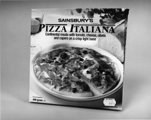 SA/PKC/PRO/1/10/4/a1/1 - Photograph of Sainsbury's Pizza Italiana