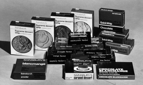 SA/PKC/PRO/1/14/4/a1/1 - Photograph of range of dessert lines