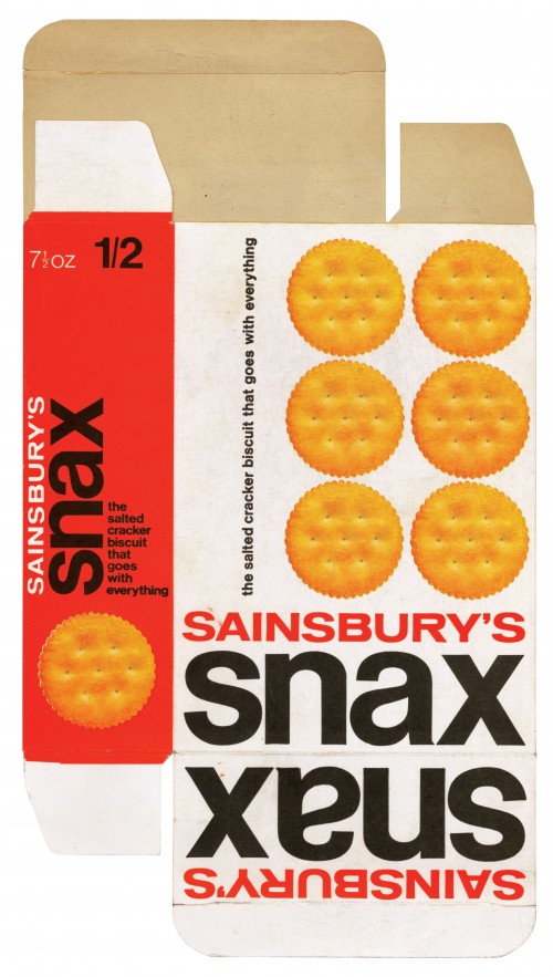 SA/PKC/PRO/1/2/2/2/4/1 - Sainsbury's Snax packet, 1970s