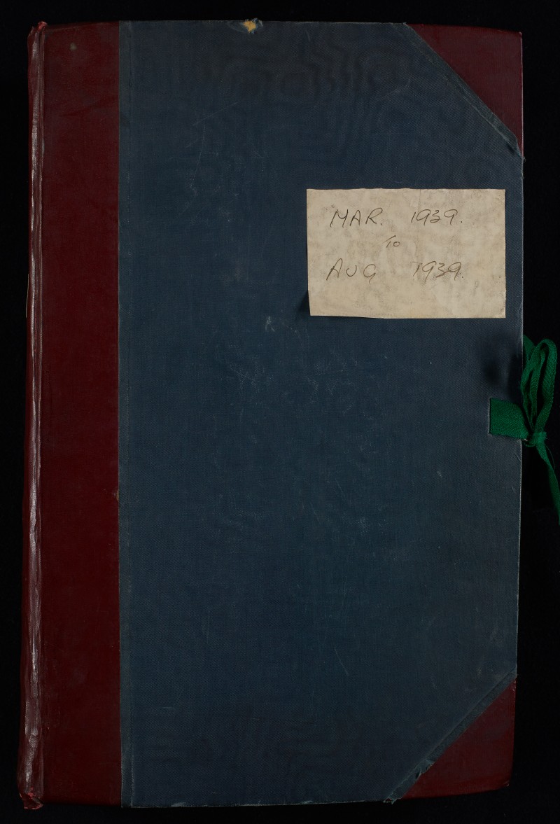 SA/BRA/3/1/2/46/3 - Branch letters (memoranda from head office), 1938-39