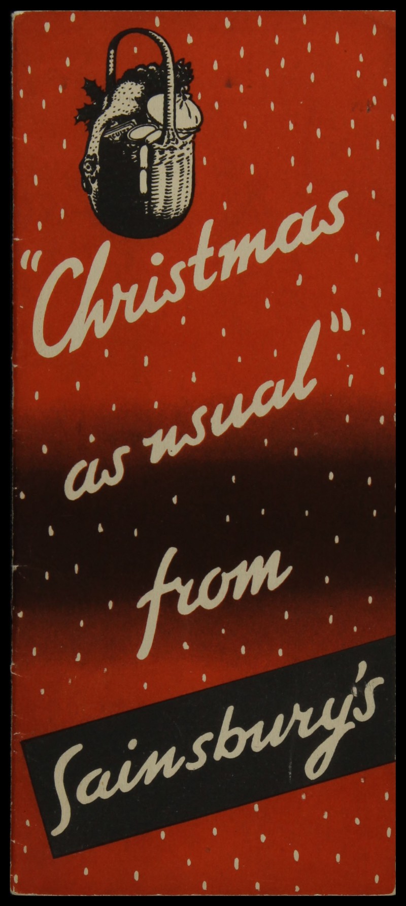 SA/MARK/ADV/3/3/6/1/20 - "Christmas as usual from Sainsbury's" price list, [1939]