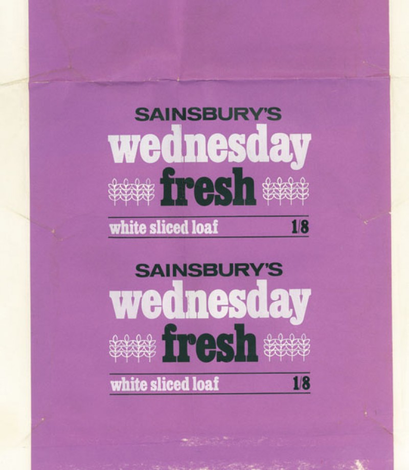 SA/PKC/PRO/1/1/2/1/1/23 - Sainsburys's Wednesday Fresh White Sliced Loaf packaging