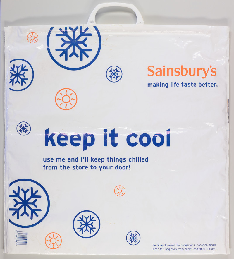 Sainsburys insulated store shopping bag