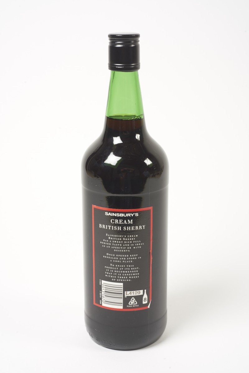 Sainsbury S Cream British Sherry Bottle Sa Pkc Pro 1 18 3 2 1 Sainsbury S Cream British Sherry Bottle Search Catalogue Sainsbury Archive
