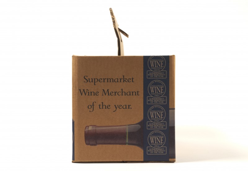 Sainsbury's wine carrier box SA/PKC/PRO/1/18/3/5/1 Sainsbury's wine